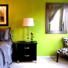 green guest room