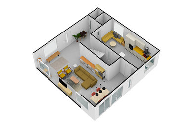 3D visuals & room planning