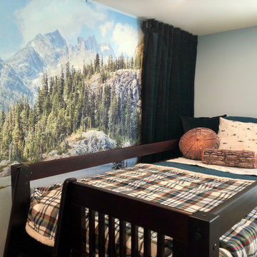 Woodsy Bedroom Makeover