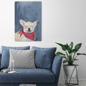 "Stunning Look" Painting Print on Wrapped Canvas