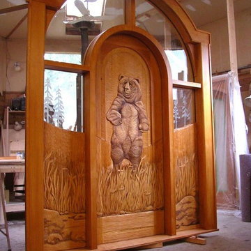 Our Wood Carved Entry Doors