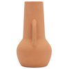 Ceramic 8", Vase, Handles, Terracotta