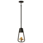 Dale Tiffany - Dale Tiffany SPH15021 Sheba, 1 Light Mini Pendant, Bronze/Dark Brown - Turn of the century style with a modern twist, ourSheba 1 Light Mini P Antique Bronze *UL Approved: YES Energy Star Qualified: n/a ADA Certified: n/a  *Number of Lights: 1-*Wattage:9w GU10 bulb(s) *Bulb Included:Yes *Bulb Type:GU10 *Finish Type:Antique Bronze