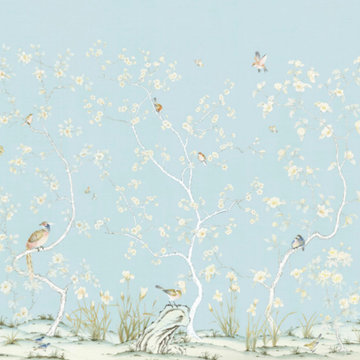 Chinoiserie wallpaper panels, USD300 to USD385 per panel
