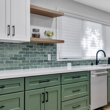 Kitchen Remodel + Master Bathroom Enlargement and Remodel