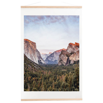 Tristanvision Yosemite Tunnel View Sunset Art Print and Hanger