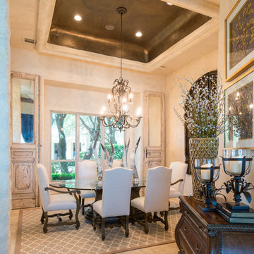 Lake LBJ - Horseshoe Bay, TX : Tuscan to "Modern Tuscan"