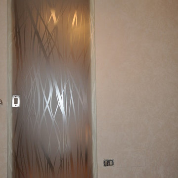 Porte e vetrate decorate