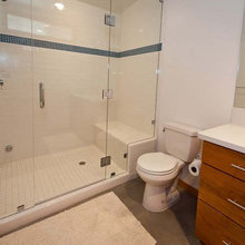 Shower wall tile