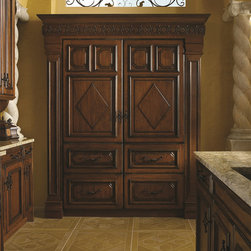 Wood-Mode Cabinetry - DECORATIVE REFRIGERATORS - Kitchen Cabinetry