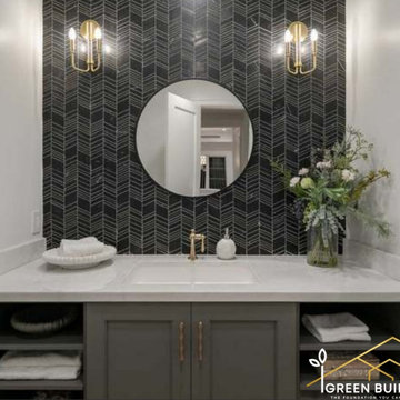 Guest bathroom, Saratoga, CA