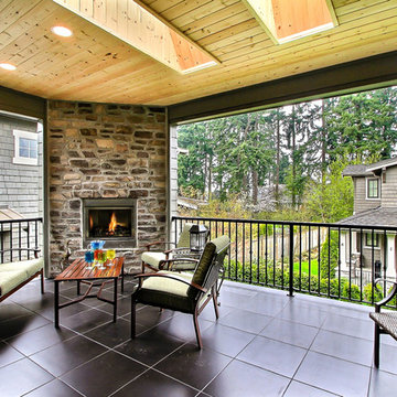 KIRKLAND FRENCH COLONIAL RAMBLER WITH BASEMENT