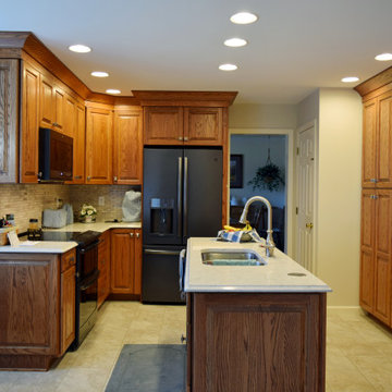 Stained Cherry Cabinets