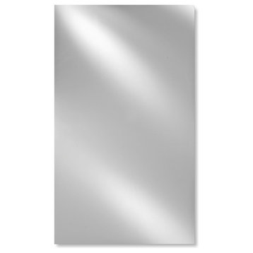 Afina Radiance Frameless Polished Edge Rectagular Mirrors, 16x26
