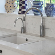 hot water tap in kitchen