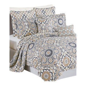 Lavish Home Rhea Suede Comforter Set Modern Comforters And