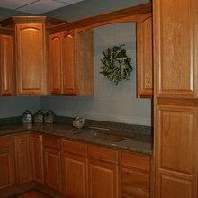 oak kitchen cabinets