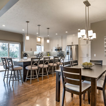 Open Concept Kitchen/ Living Room/ Dining Room in West Omaha