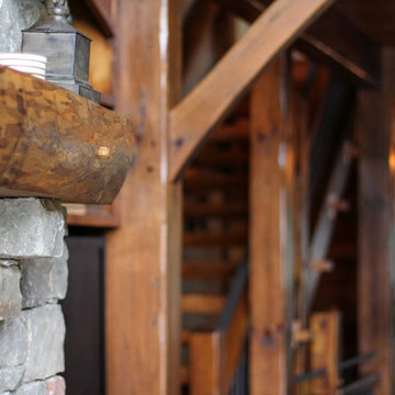 Timber Frame Lake Home
