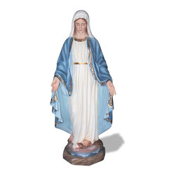 ResinStone - Our Lady of Grace Statue - Decorative Objects And Figurines