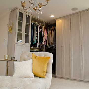 Luxurious Transitional Closet