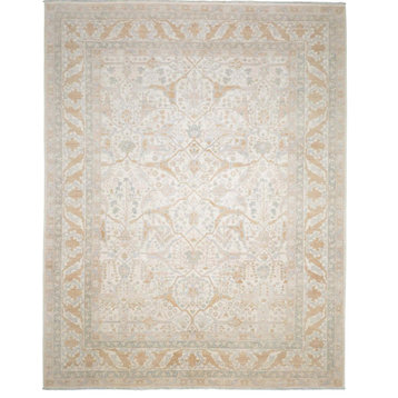 Oriental Rug Arijana Klassik Hajjalili 11'9"x9'3" Hand Knotted Carpet