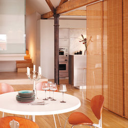 Bamboo Sliding Panel Blinds - Vertical Blinds