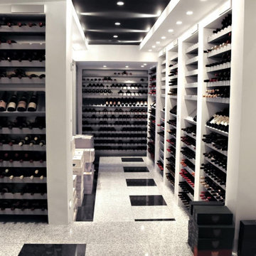 Luxurious wine cellar