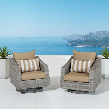 Cannes™ Motion Club Chairs - Maxim Beige