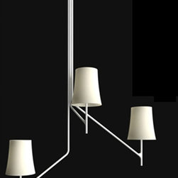 Foscarini - Foscarini Birdie Suspension Lamp - Three Arms - Table Lamps