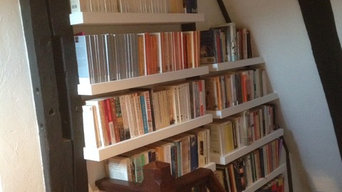 Book Storage in Tudor Cottage