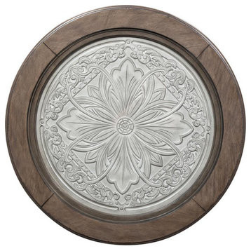 Round Ceiling Tile Cocktail Table