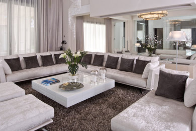 Inspiration for an eclectic living room in Other.