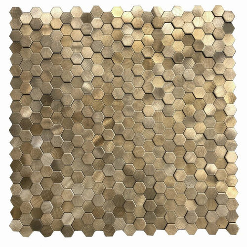 Does anyone remember a gold ornate mosaic tile similar to this?