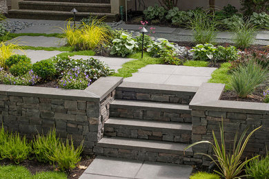 Design ideas for a contemporary landscaping in Vancouver.