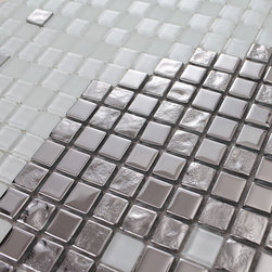 Interior wallpaper rose pattern silver tile - Products