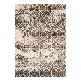 Nourison Michael Amini Glistening Nights Ma511 Multicolor Area Rug, 5'3 ...