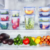 Superio Food Storage Containers, Airtight Leak-Proof Square Containers 2.5 qt.