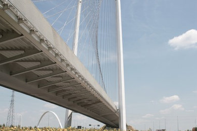 Paesaggio dei ponti di Calatrava