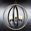 Luxury Vintage Pendant Light, Anchorage Series, Charcoal