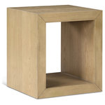 Meridian Furniture - Alma Oak Veneer End Table, Natural - Simplicity and minimalism collide in the design of this Alma oak end table. An unassuming design and simple, modern lines make this table a perfect fit that blurs the lines between traditional and contemporary, so it fits in nicely wherever you choose to use it. It's made from oak veneer for lasting beauty and sturdiness, and the end table's oak finish is both elegant and refined. Use it alongside other items in the Alma collection for a total room refresh.