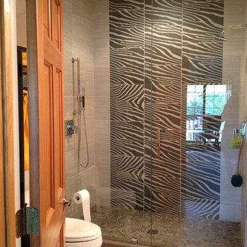 Sophisticated Eclectic Master Bath