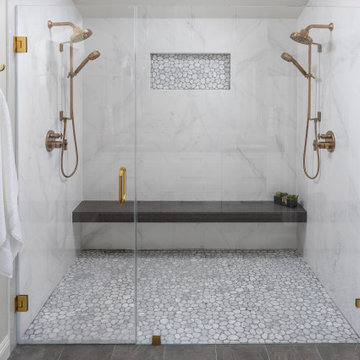 Spa-Like Primary and Guest Bathroom Makeovers