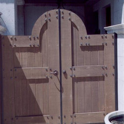Courtyard & Pedestrain Gates - Home Fencing And Gates