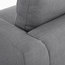 Oslo Grey Sectional Sofa, Light Grey