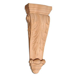 Inviting Home Inc. - Portland Extra Small Wood Corbel, Cherry - Corbels