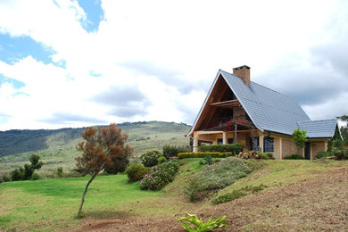 Contemporary exterior home idea in Other