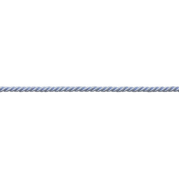 Small 3/16" LIGHT BLUE, Basic Trim Decorative Rope, Style# 0316NL Color: Arctic