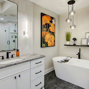 Elegant Classic Primary Bath Remodel Kansas City, MO