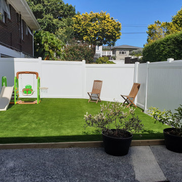 Driveway transformed into new safe play zone